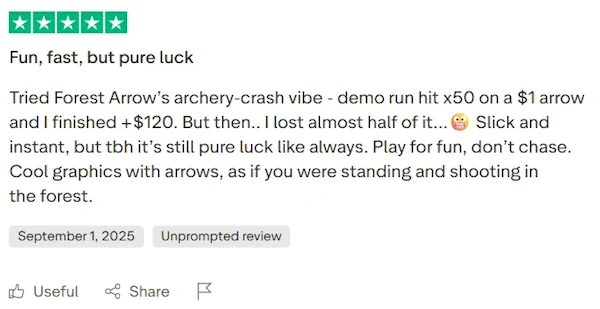 forest arrowe trust pilot review